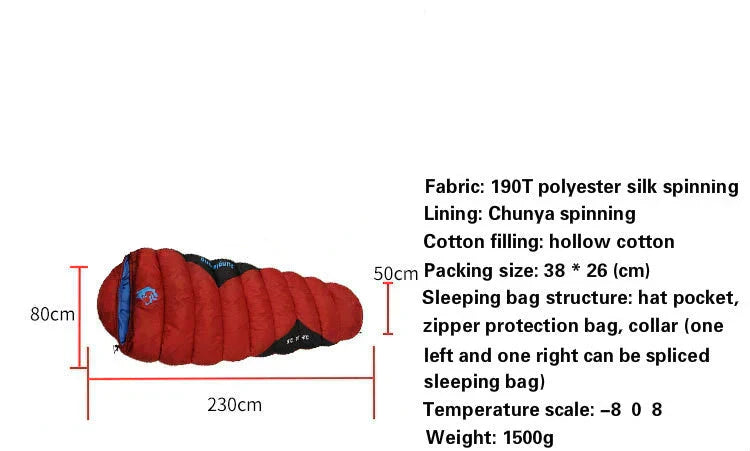 Sleeping Bag Mommy Style Red