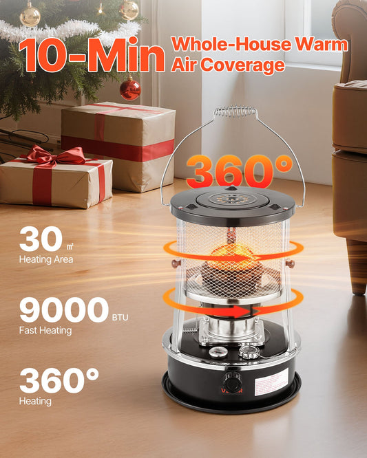 Portable Camping Kerosene Heater & Stove