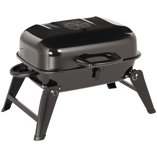 14" Portable Charcoal BBQ & Grill
