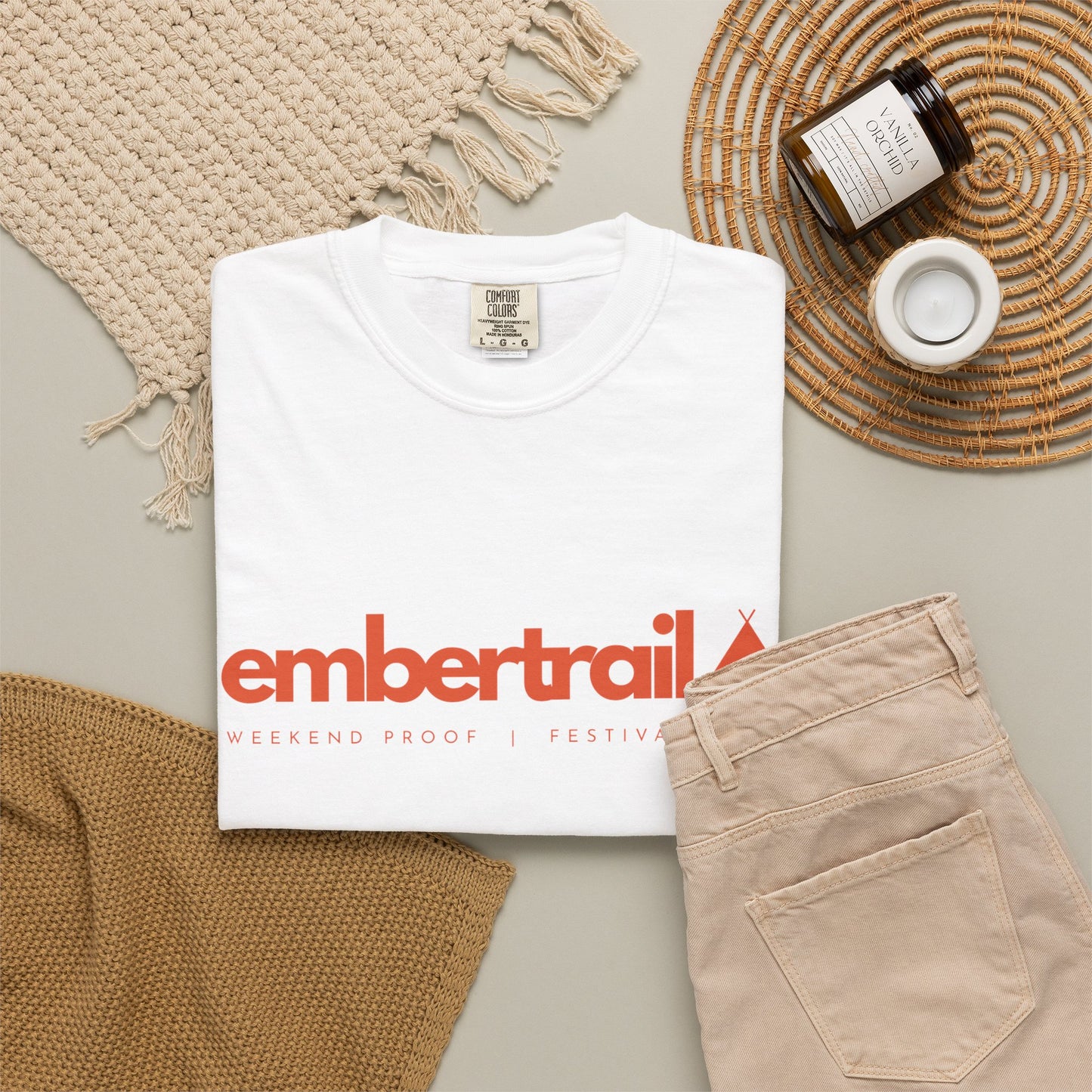 Embertrail Logo T-Shirt — Retro Festival Tee