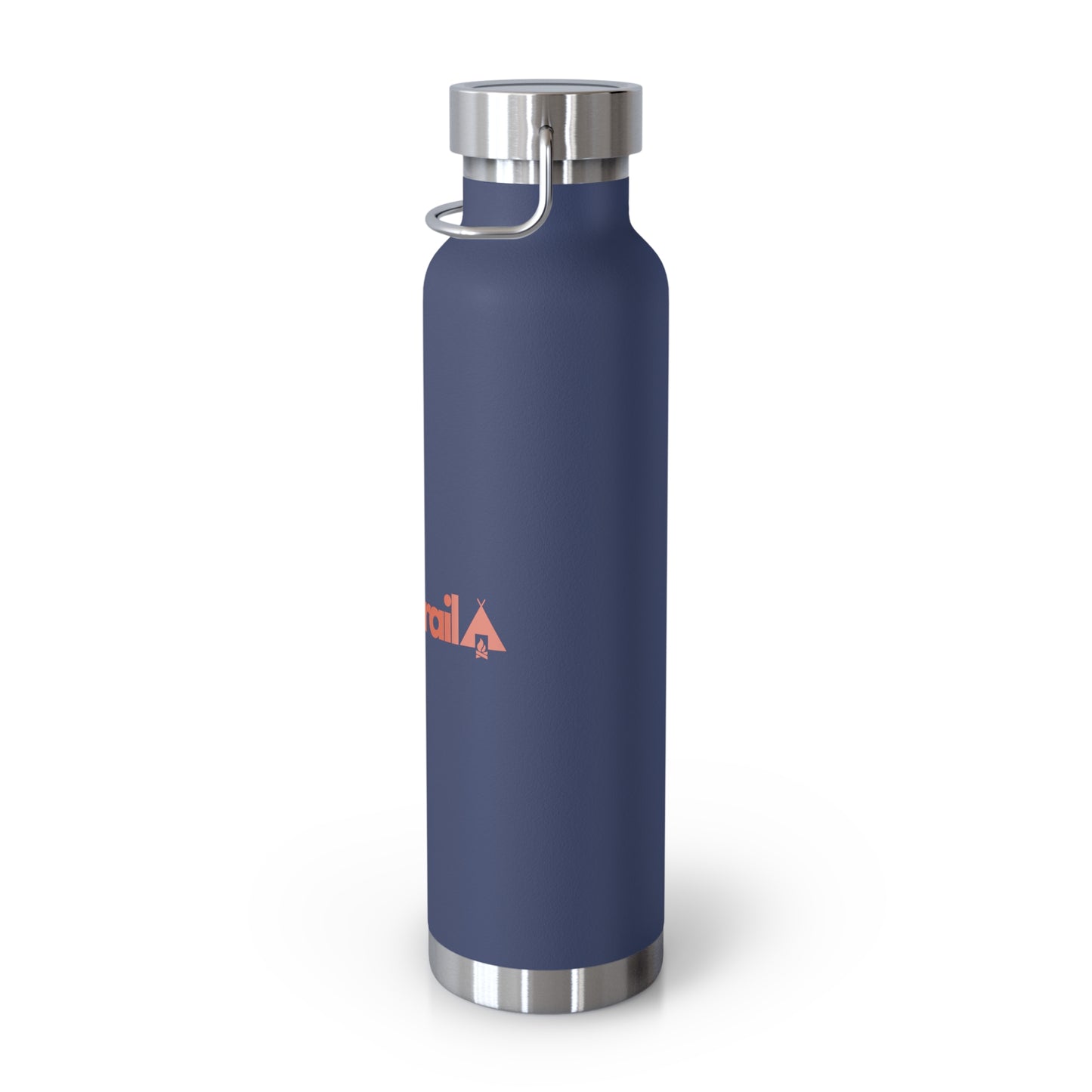 22oz Copper Vacuum Insulated Water Bottle — Embertrail Logo (in 5 colors)