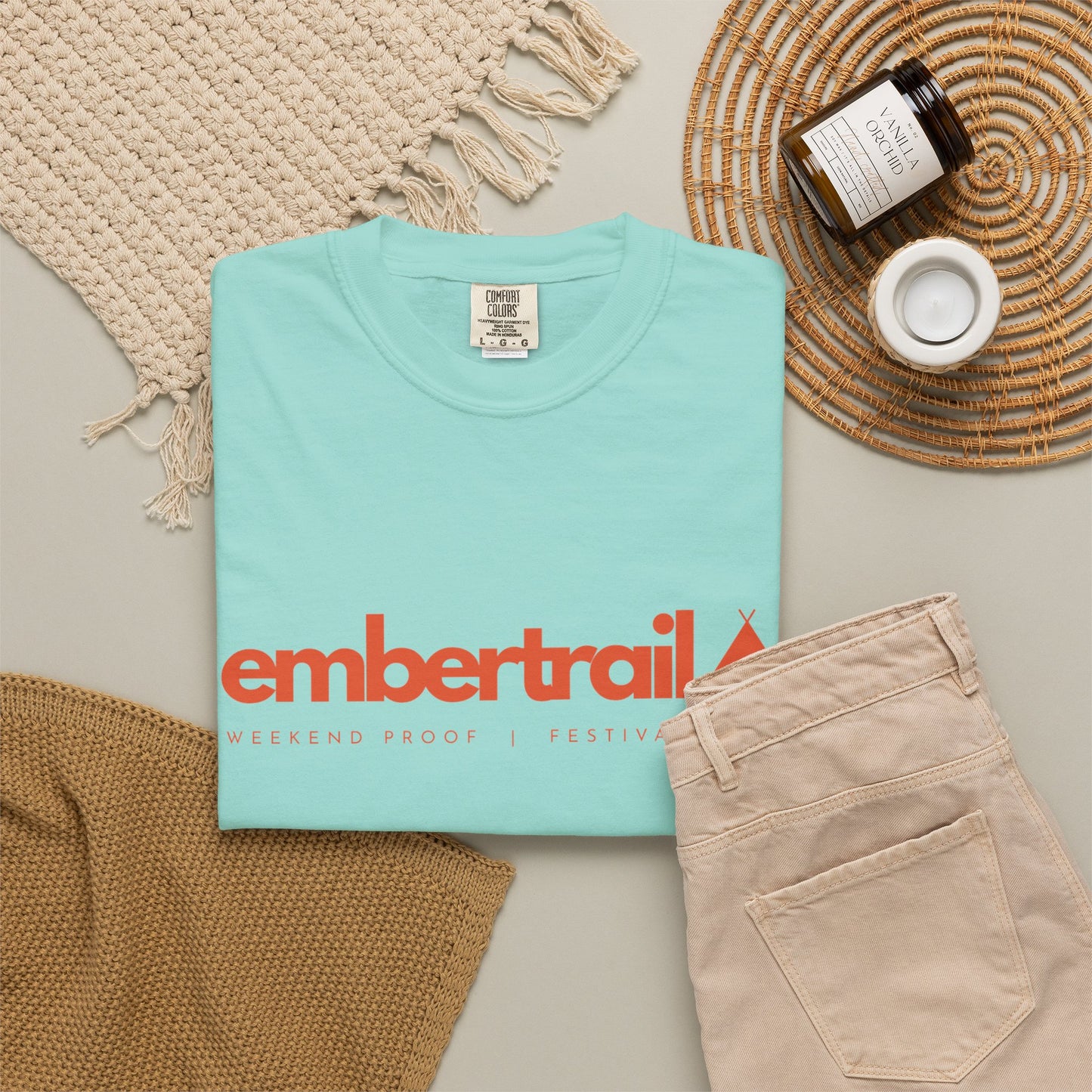Embertrail Logo T-Shirt — Retro Festival Tee