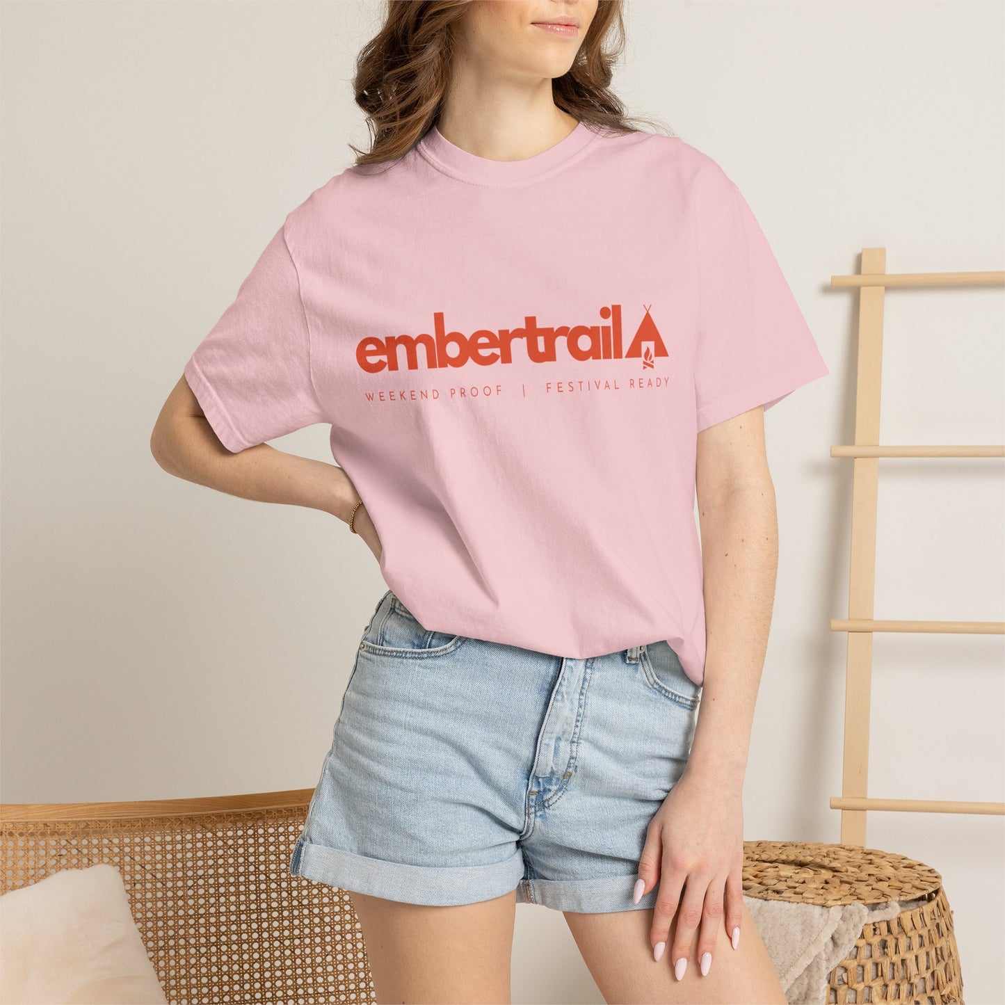 Embertrail Logo T-Shirt — Retro Festival Tee
