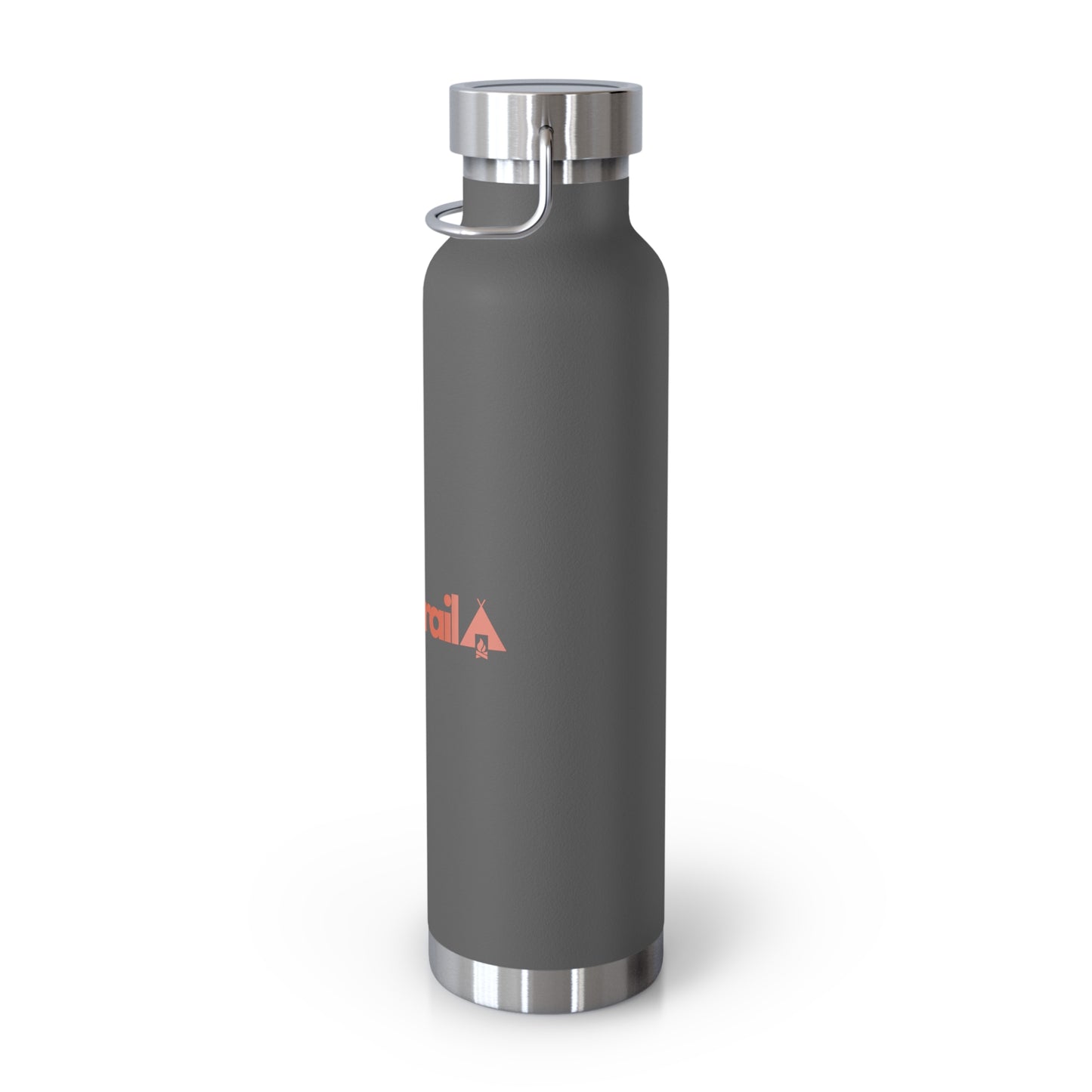 22oz Copper Vacuum Insulated Water Bottle — Embertrail Logo (in 5 colors)