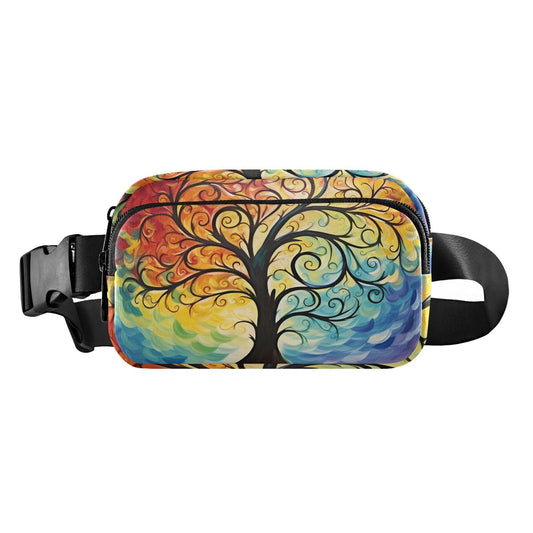 Tree of Life Oil Painting Fanny Pack