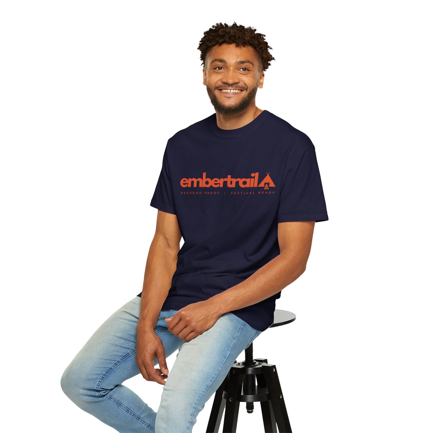 Embertrail Logo T-Shirt — Retro Festival Tee