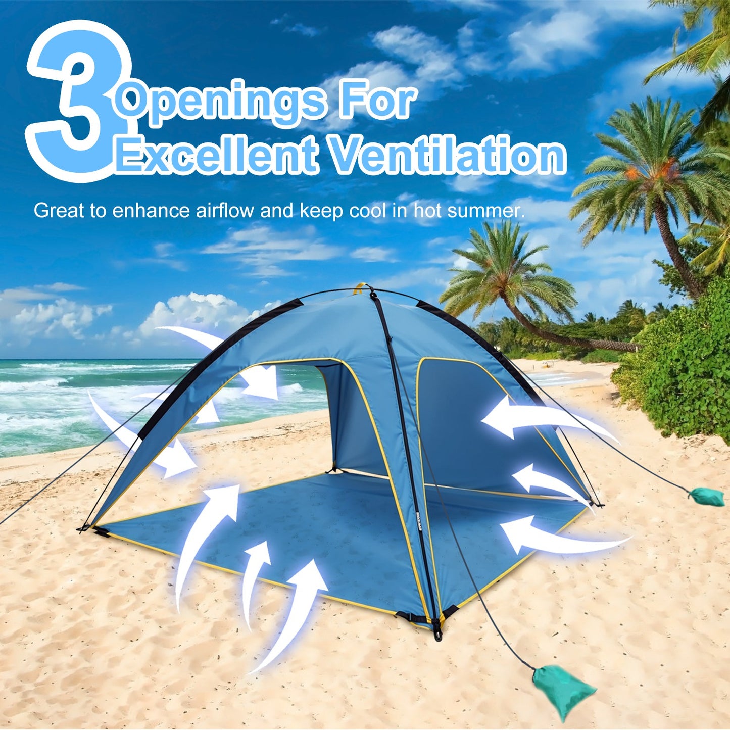 Waterproof Beach Tent Canopy
