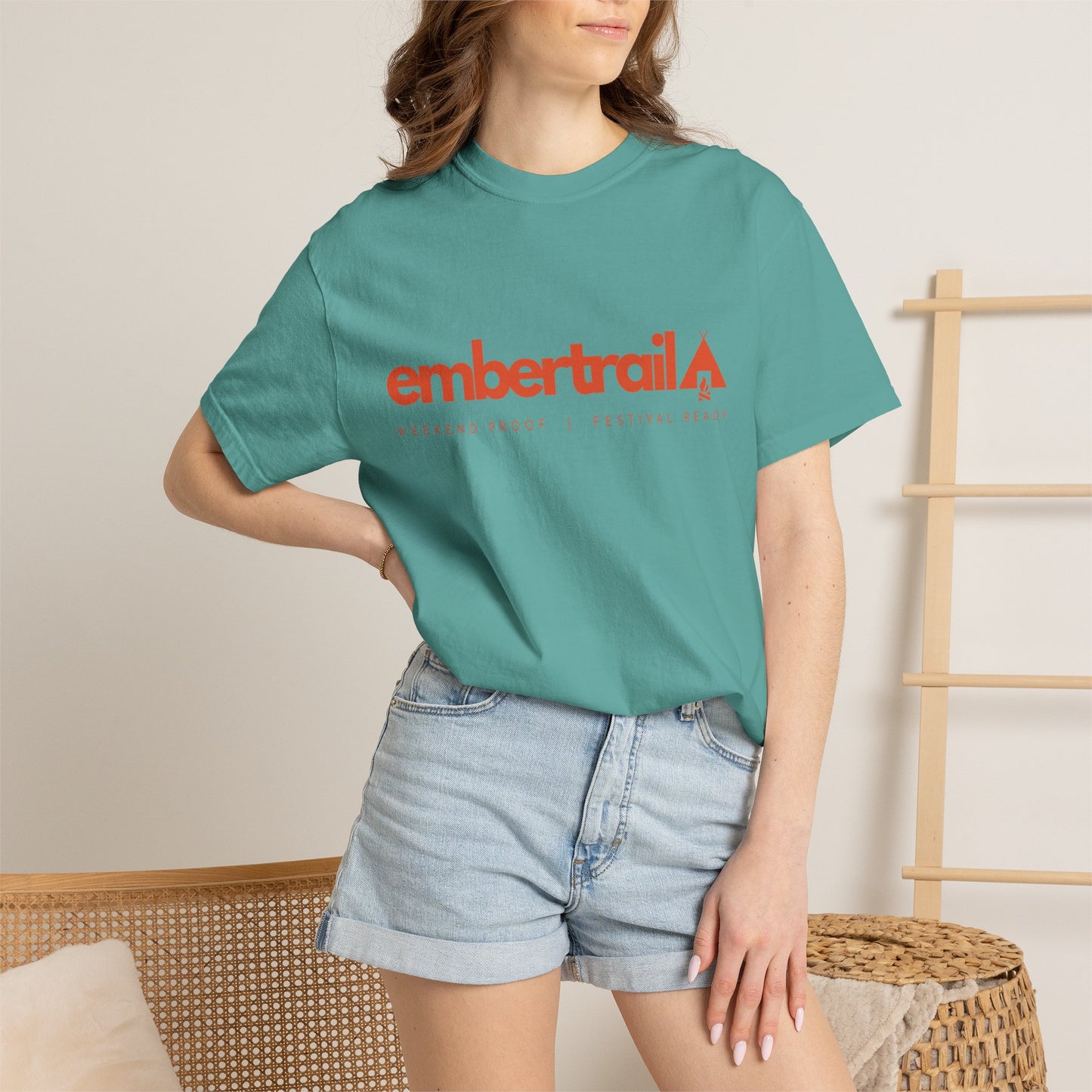 Embertrail Logo T-Shirt — Retro Festival Tee