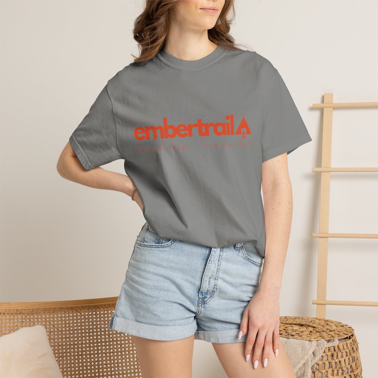 Embertrail Logo T-Shirt — Retro Festival Tee