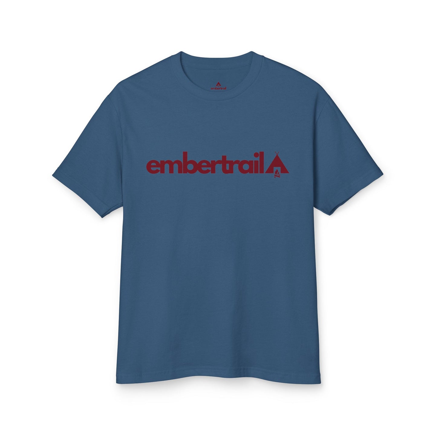 The Ember Trail Logo Tee | Unisex Garment-Dyed Heavyweight Cotton Vintage Graphic T-Shirt
