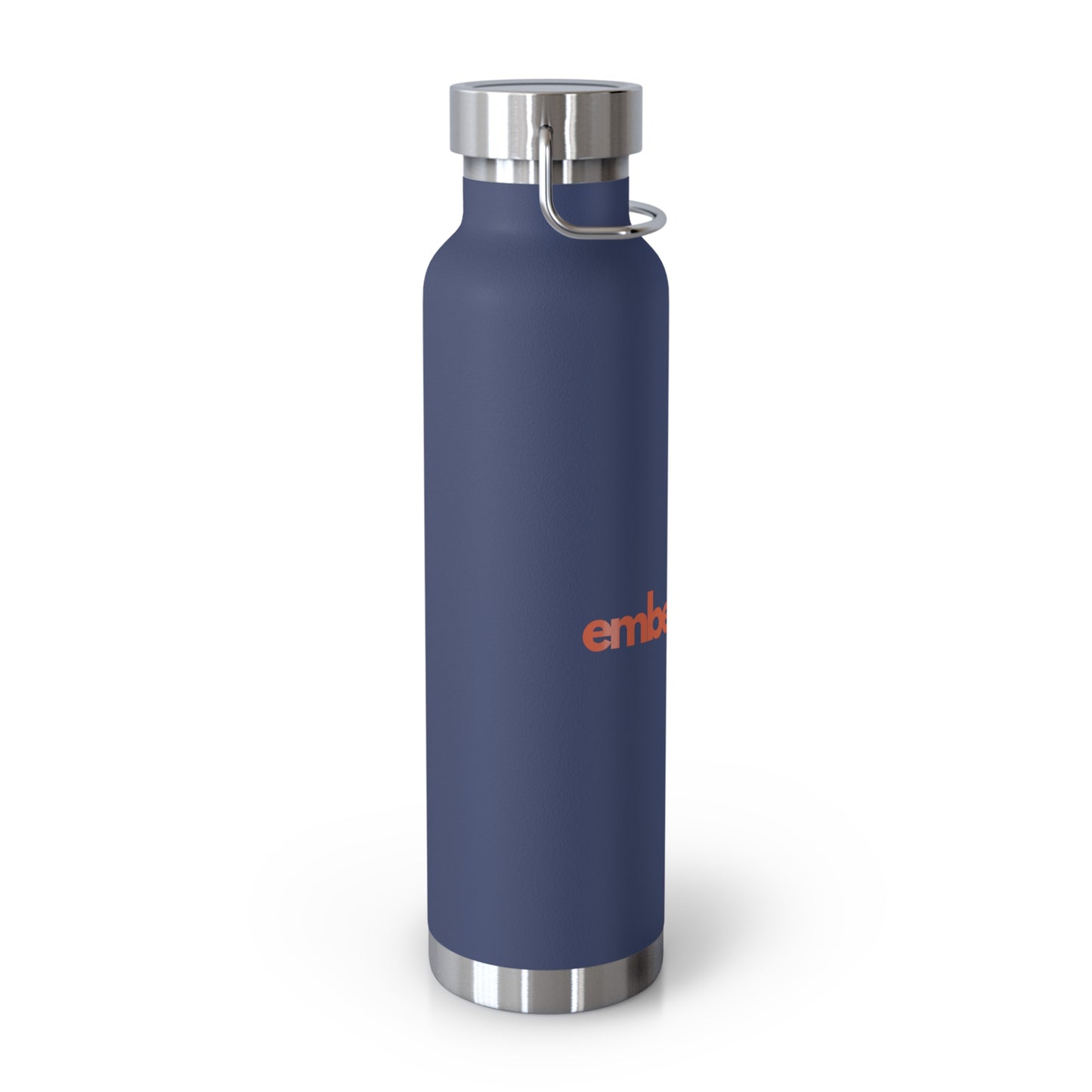 22oz Copper Vacuum Insulated Water Bottle — Embertrail Logo (in 5 colors)
