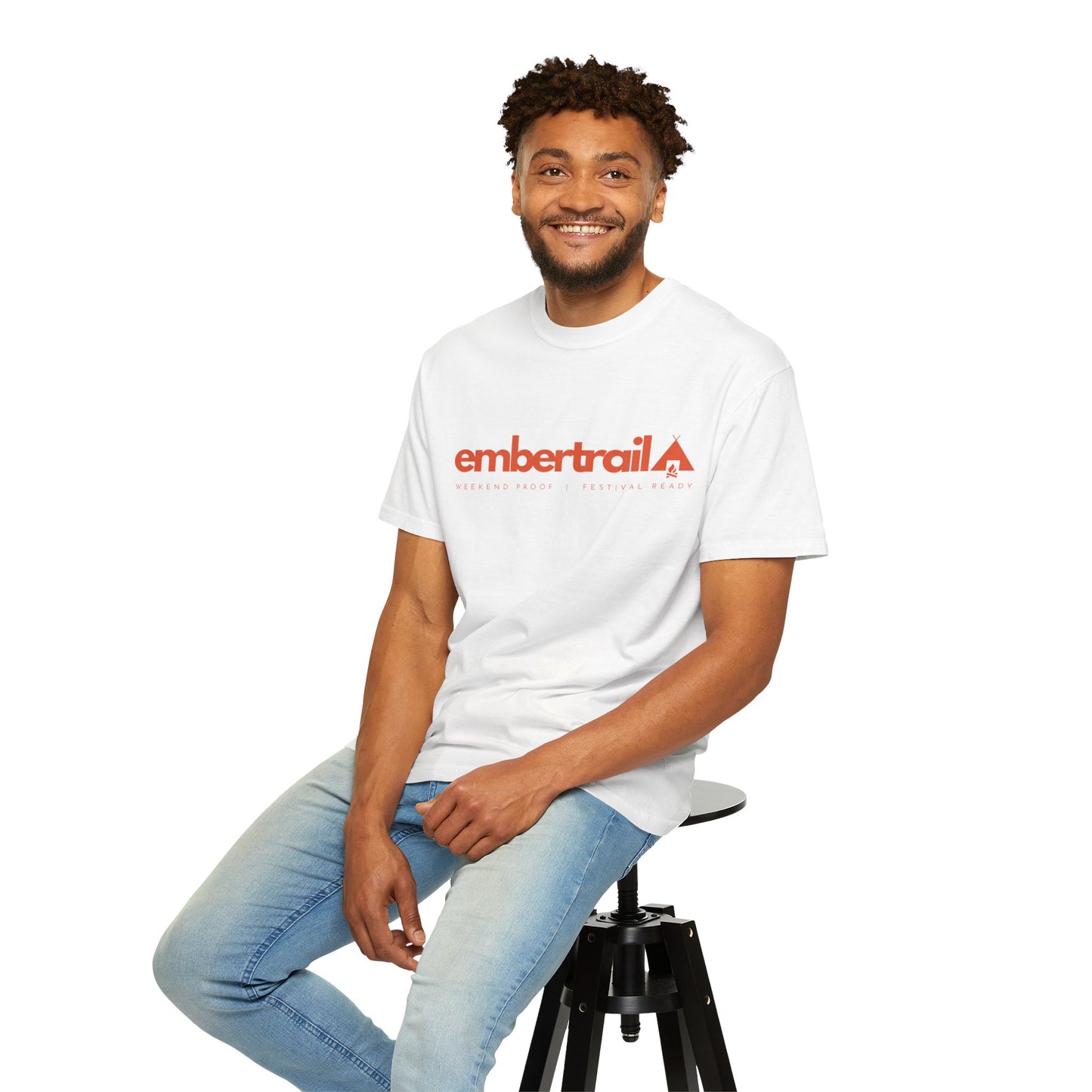Embertrail Logo T-Shirt — Retro Festival Tee