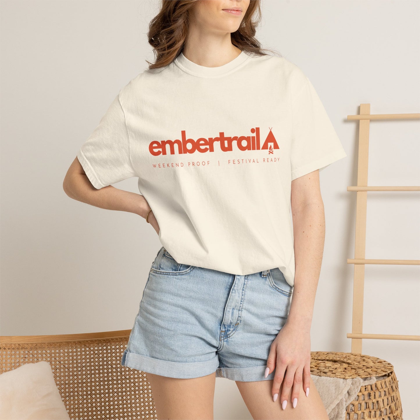 Embertrail Logo T-Shirt — Retro Festival Tee