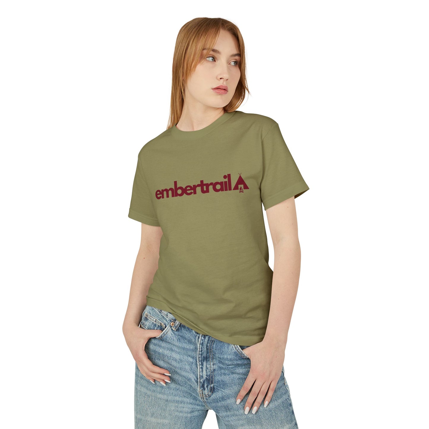 The Ember Trail Logo Tee | Unisex Garment-Dyed Heavyweight Cotton Vintage Graphic T-Shirt