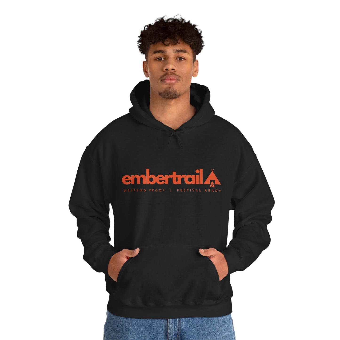 Embertrail Logo Hoodie — Retro Festival Hoodie