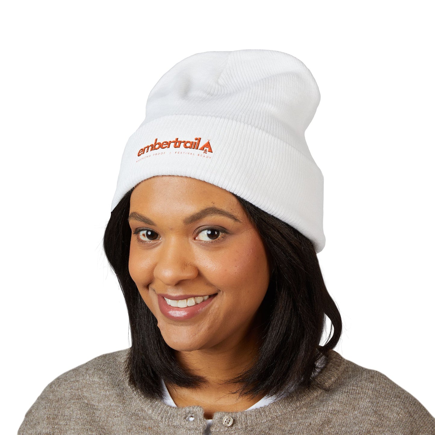 Embertrail Embroidered Festival Beanie