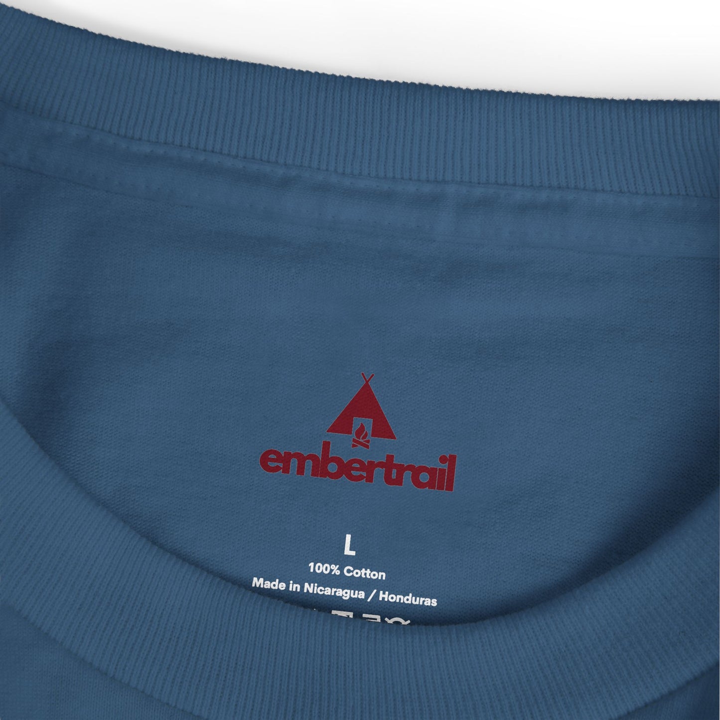 The Ember Trail Logo Tee | Unisex Garment-Dyed Heavyweight Cotton Vintage Graphic T-Shirt