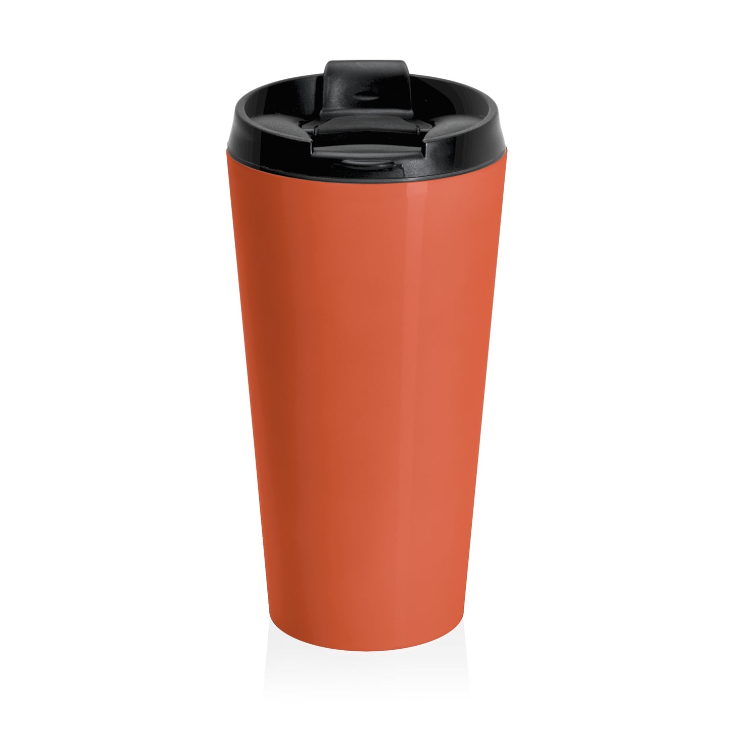 Travel Mug — Embertrail Logo Stainless Steel Insulated Tumbler (Orange)