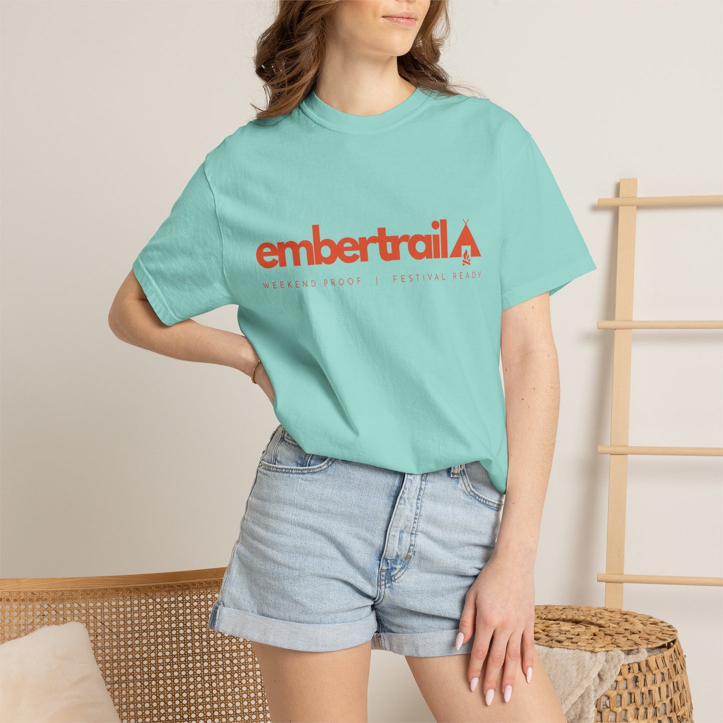 Embertrail Logo T-Shirt — Retro Festival Tee