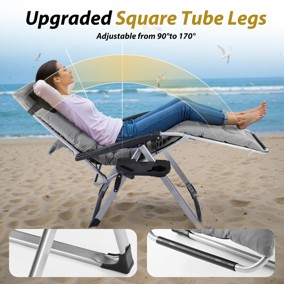 Foldable Zero Gravity Camping & Garden Chair