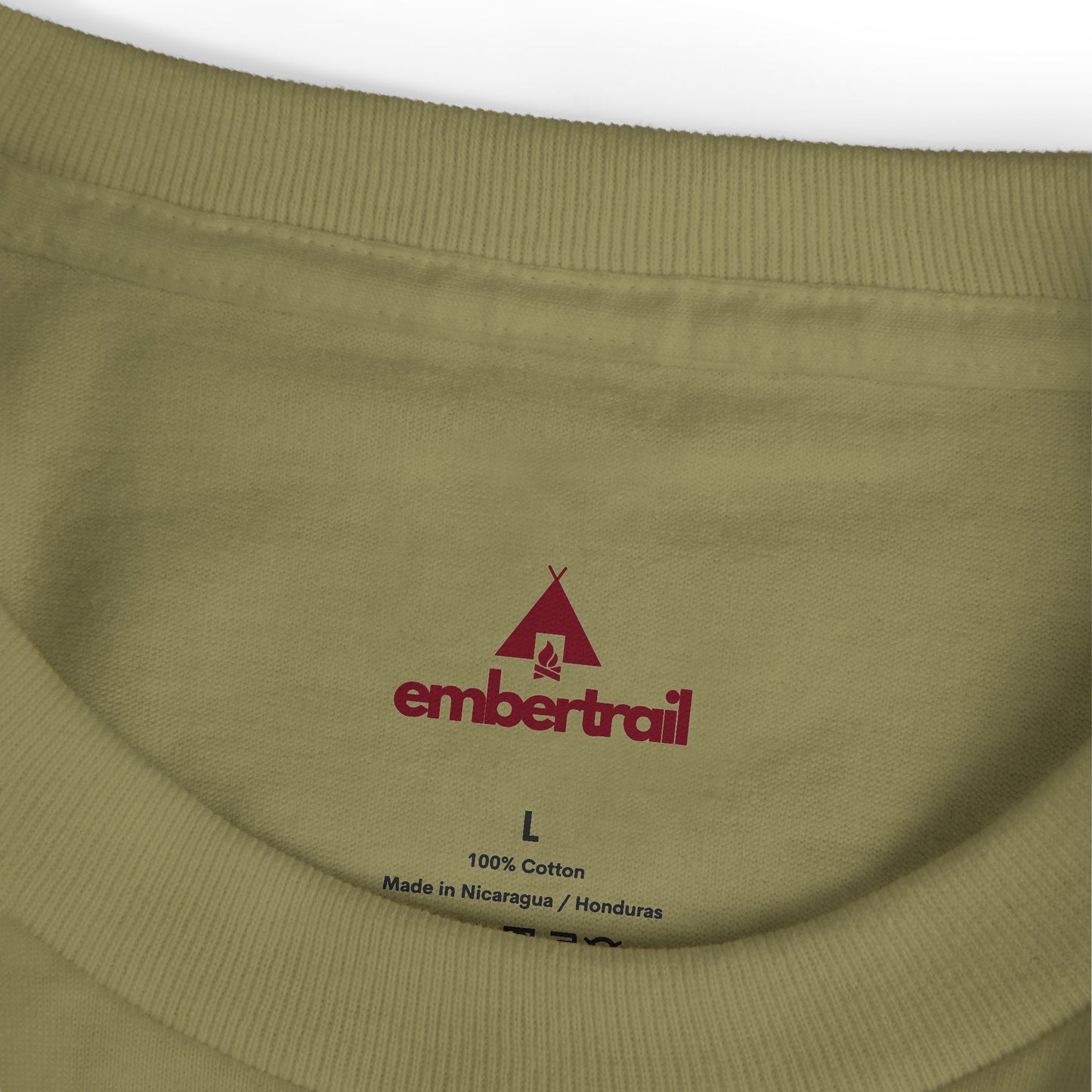 The Ember Trail Logo Tee | Unisex Garment-Dyed Heavyweight Cotton Vintage Graphic T-Shirt