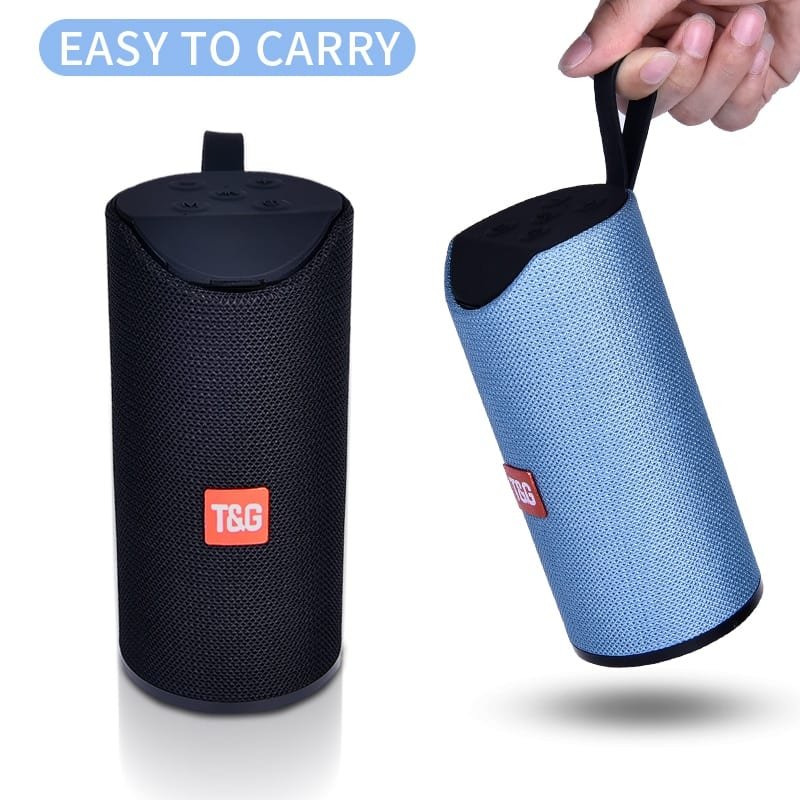 Portable Waterproof Bluetooth Speaker | FM Radio, AUX & SD Card | 7 Colours