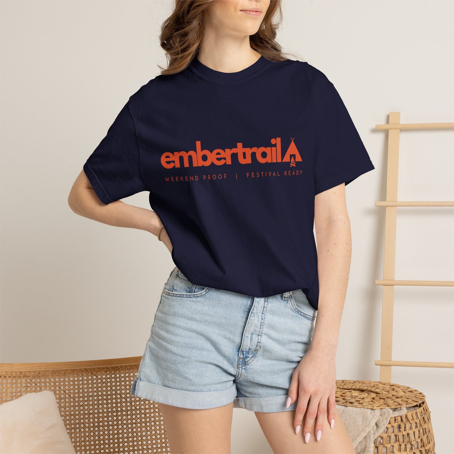 Embertrail Logo T-Shirt — Retro Festival Tee