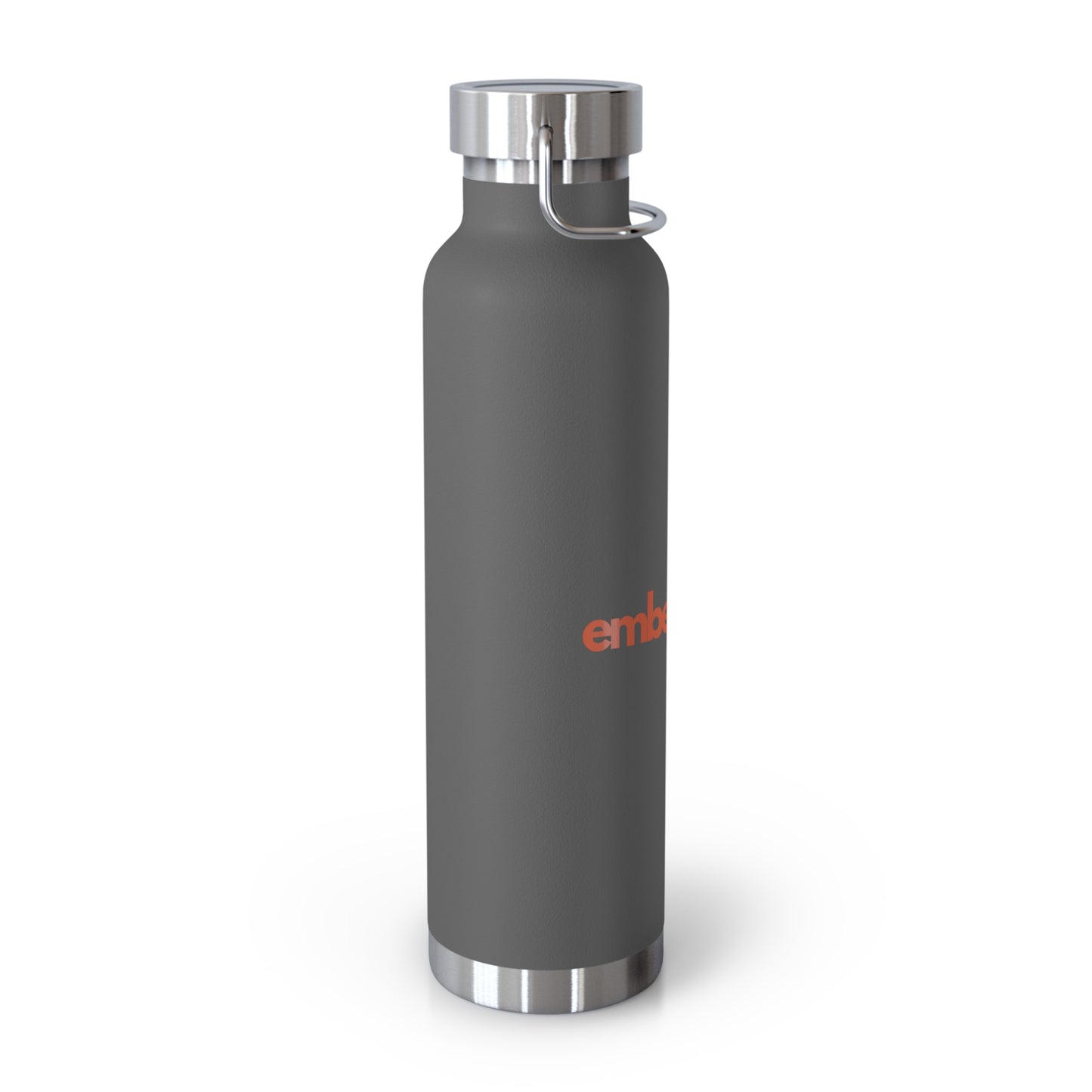 22oz Copper Vacuum Insulated Water Bottle — Embertrail Logo (in 5 colors)