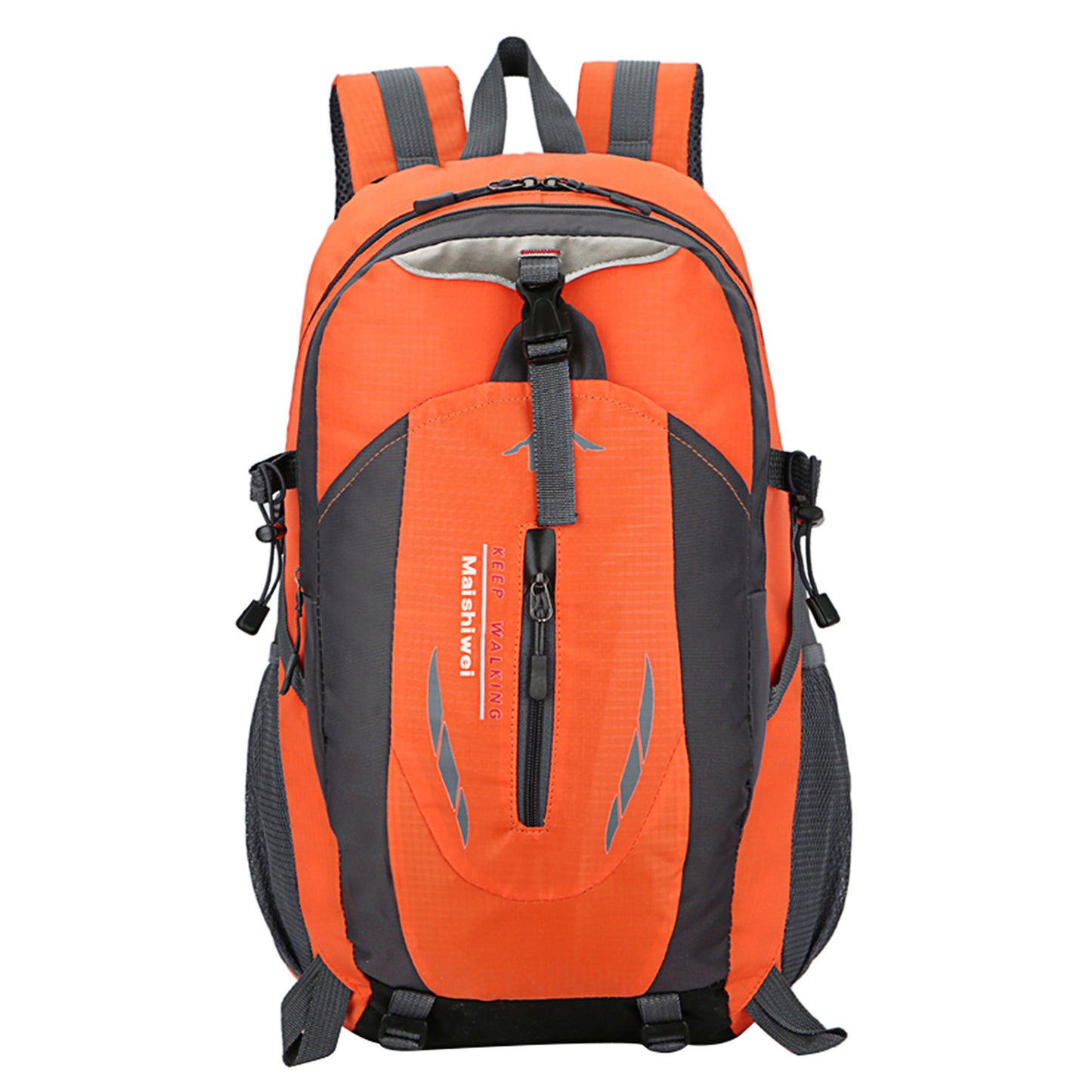 36L Waterproof Outdoor Daypack | Lightweight Hiking & Travel Backpack (Black or Orange)
