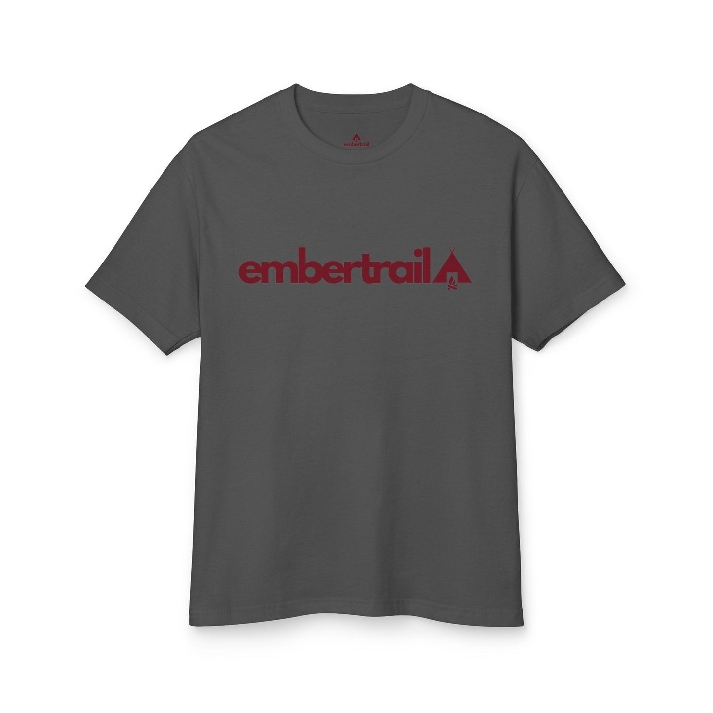 The Ember Trail Logo Tee | Unisex Garment-Dyed Heavyweight Cotton Vintage Graphic T-Shirt