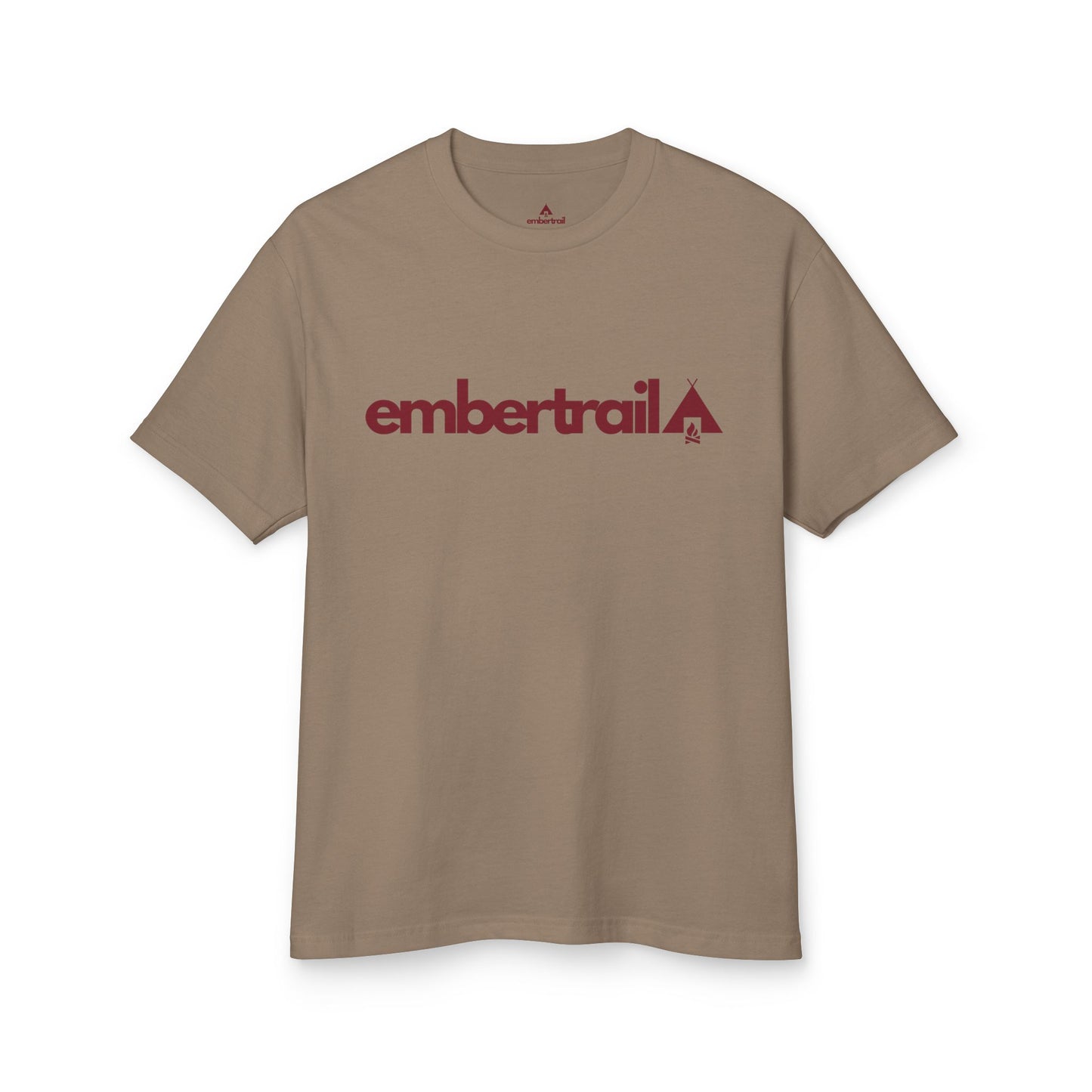 The Ember Trail Logo Tee | Unisex Garment-Dyed Heavyweight Cotton Vintage Graphic T-Shirt