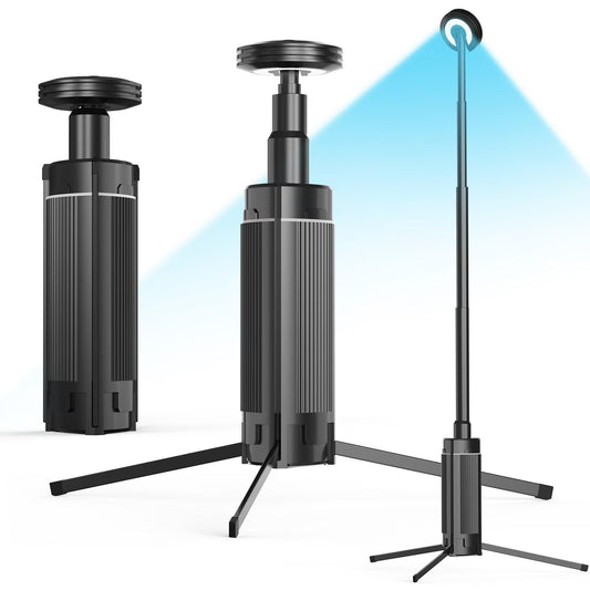 Telescopic Camping Light & Lantern | 10,000mAh Rechargeable LED with Power Bank | The Ember Trail
