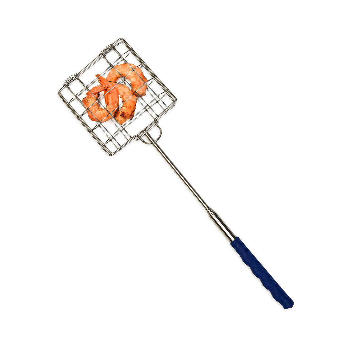 Extendable Stainless Steel Grilling Basket | Campfire & BBQ Cooking Basket | The Ember Trail