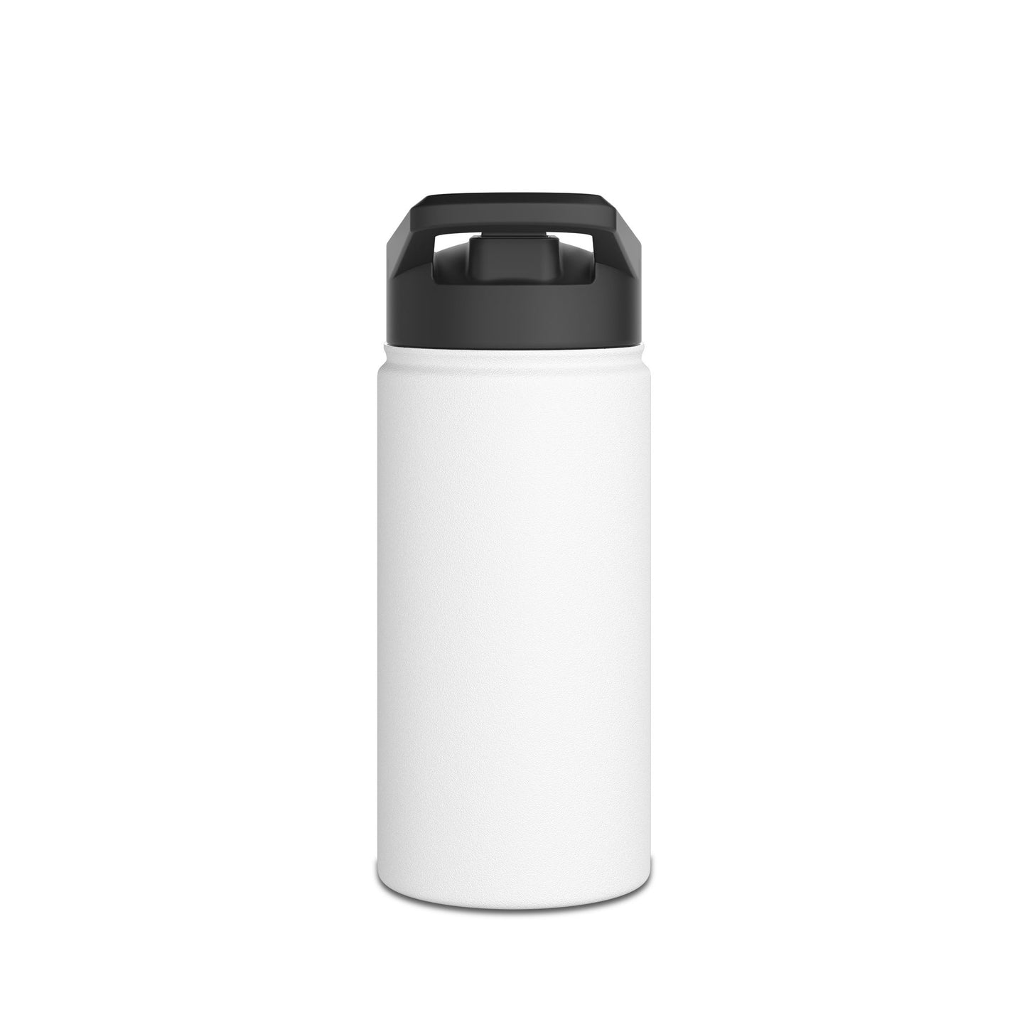 Embertrail Stainless Steel Water Bottle — Insulated Outdoor Sports Bottle with Standard Lid (White)