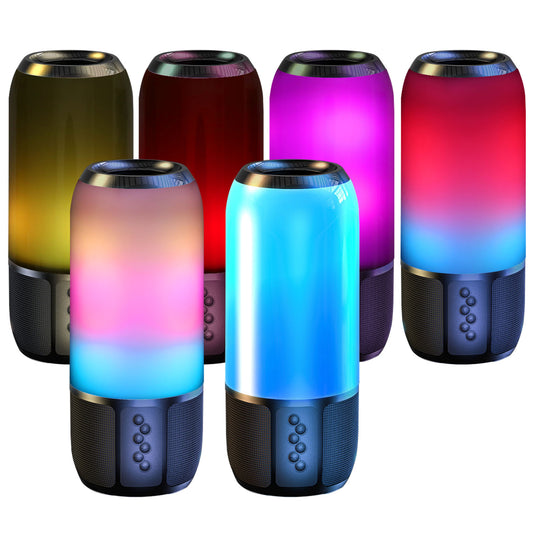 Bluetooth Portable Speaker with LED Light Show