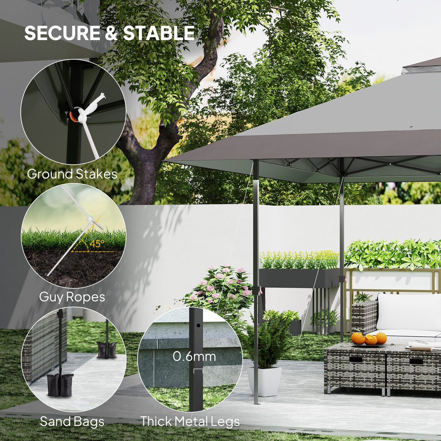 13' x 13' Pop Up Gazebo