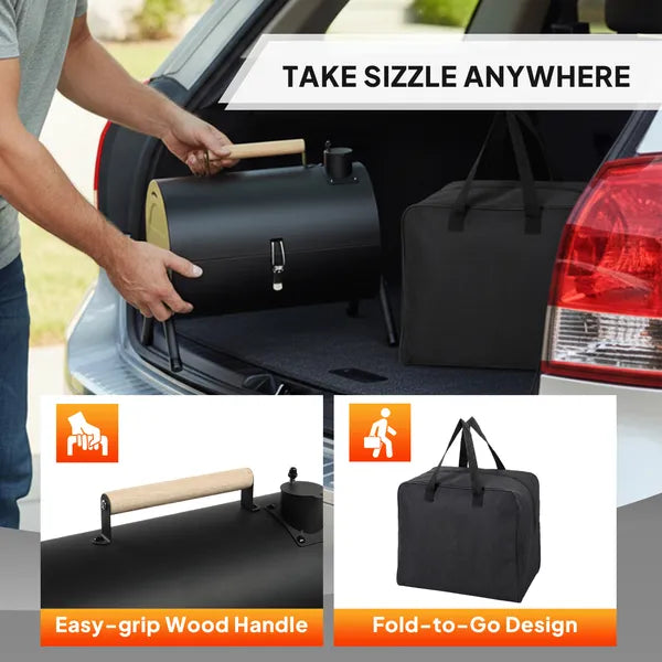Portable Charcoal Grill & Outdoor Stove