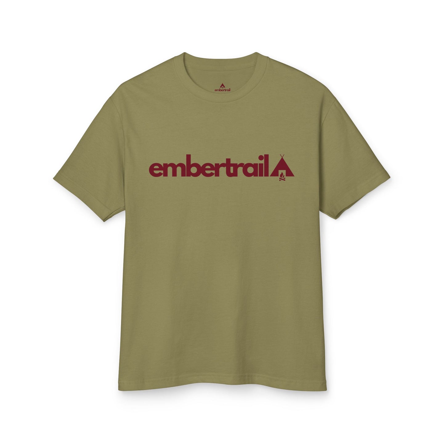 The Ember Trail Logo Tee | Unisex Garment-Dyed Heavyweight Cotton Vintage Graphic T-Shirt