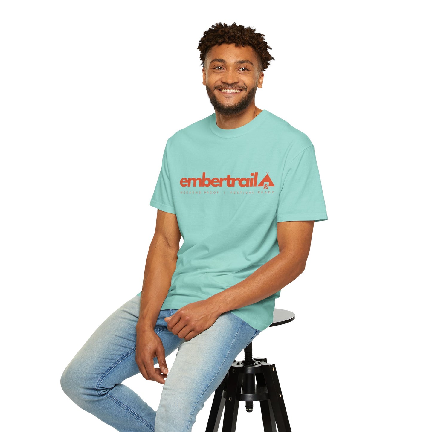 Embertrail Logo T-Shirt — Retro Festival Tee