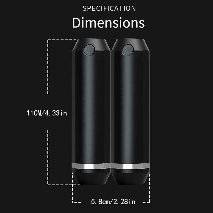Rechargeable Electric Hand Warmers & Flashlight – 2 Pack | Pocket Heater for Camping & Outdoors
