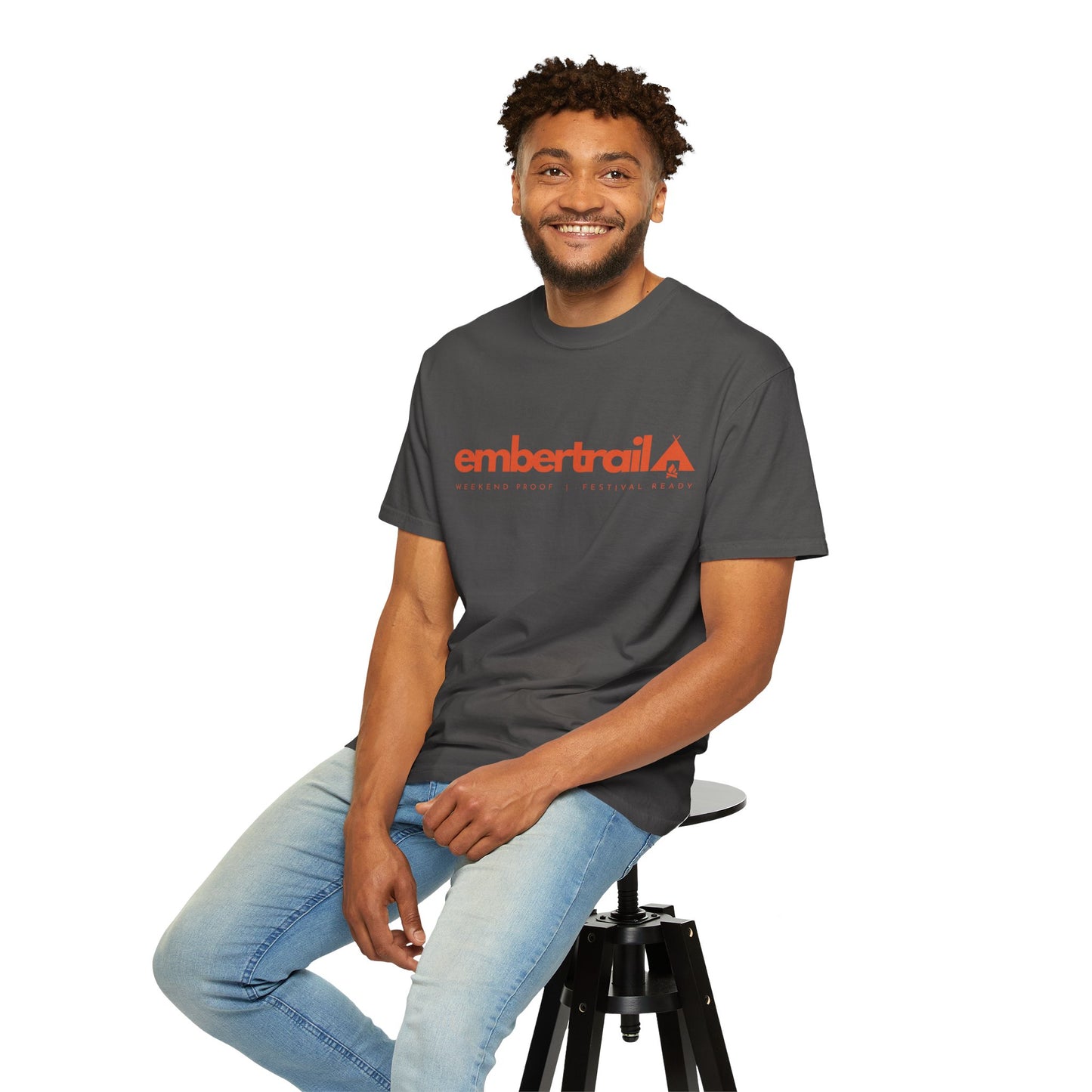 Embertrail Logo T-Shirt — Retro Festival Tee