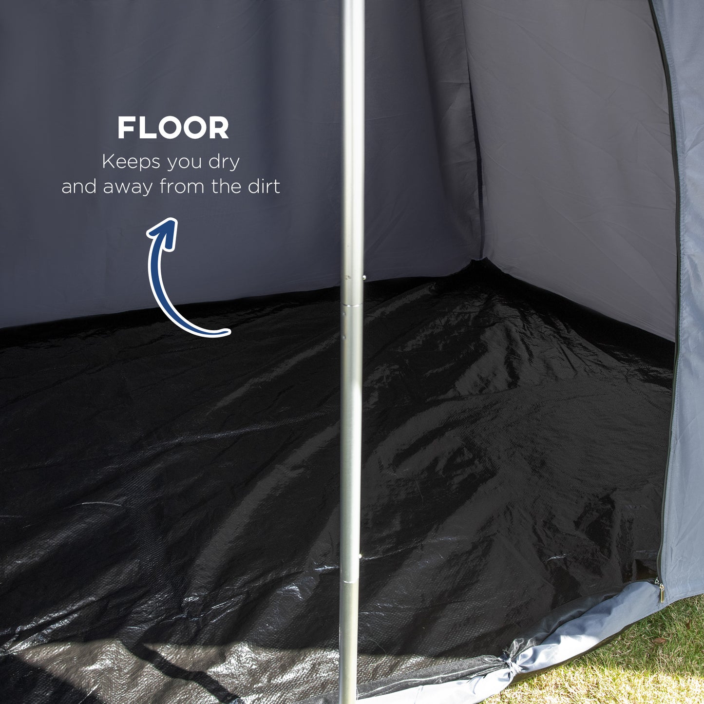 Waterproof Teepee Tent 15.4'x15.4'x8.5'