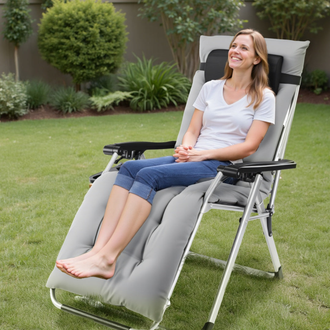 Foldable Zero Gravity Camping & Garden Chair