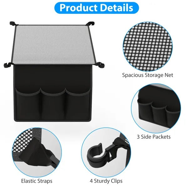 Hanging Storage Net For 35.43x23.62 Camping Table Under Table Folding