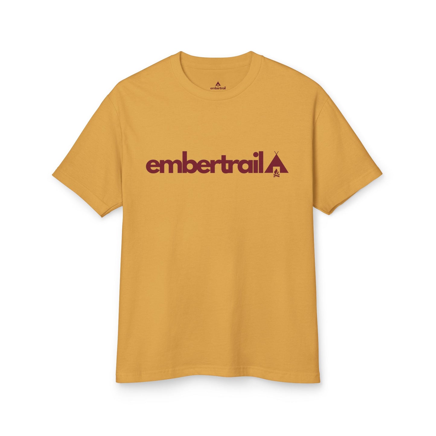 The Ember Trail Logo Tee | Unisex Garment-Dyed Heavyweight Cotton Vintage Graphic T-Shirt