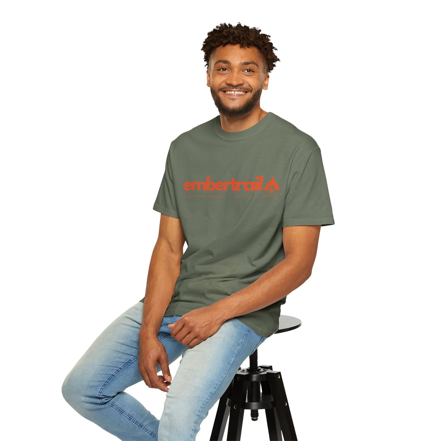 Embertrail Logo T-Shirt — Retro Festival Tee