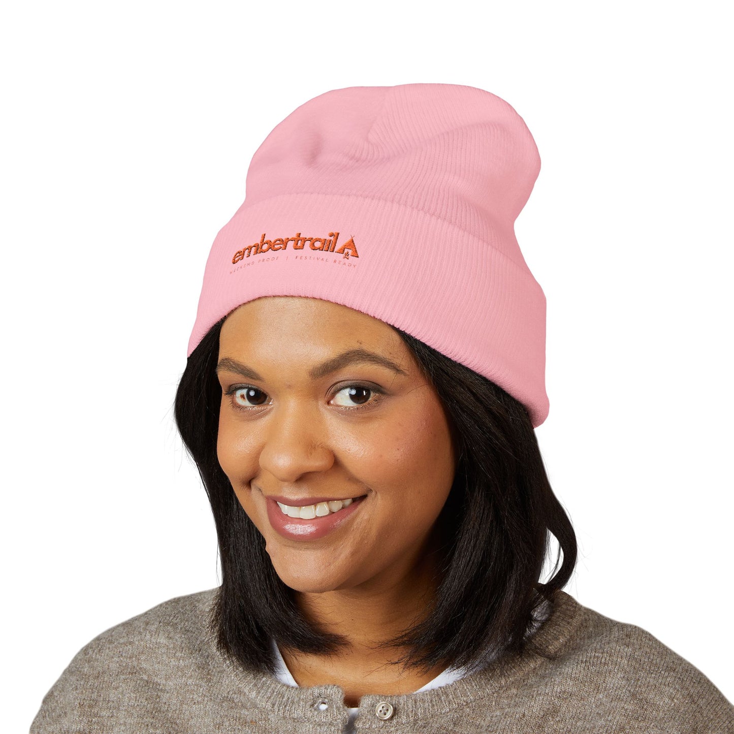 Embertrail Embroidered Festival Beanie