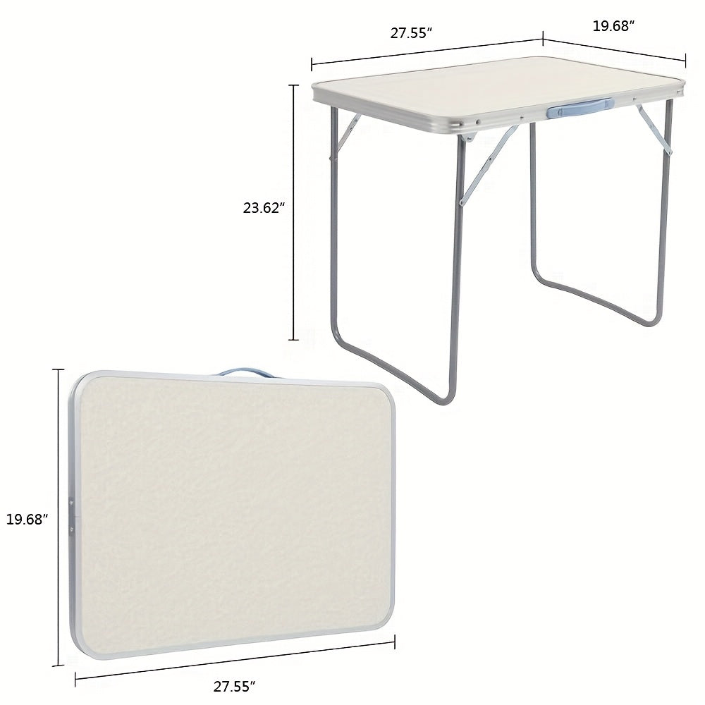 Portable Folding Camping Table With Handle