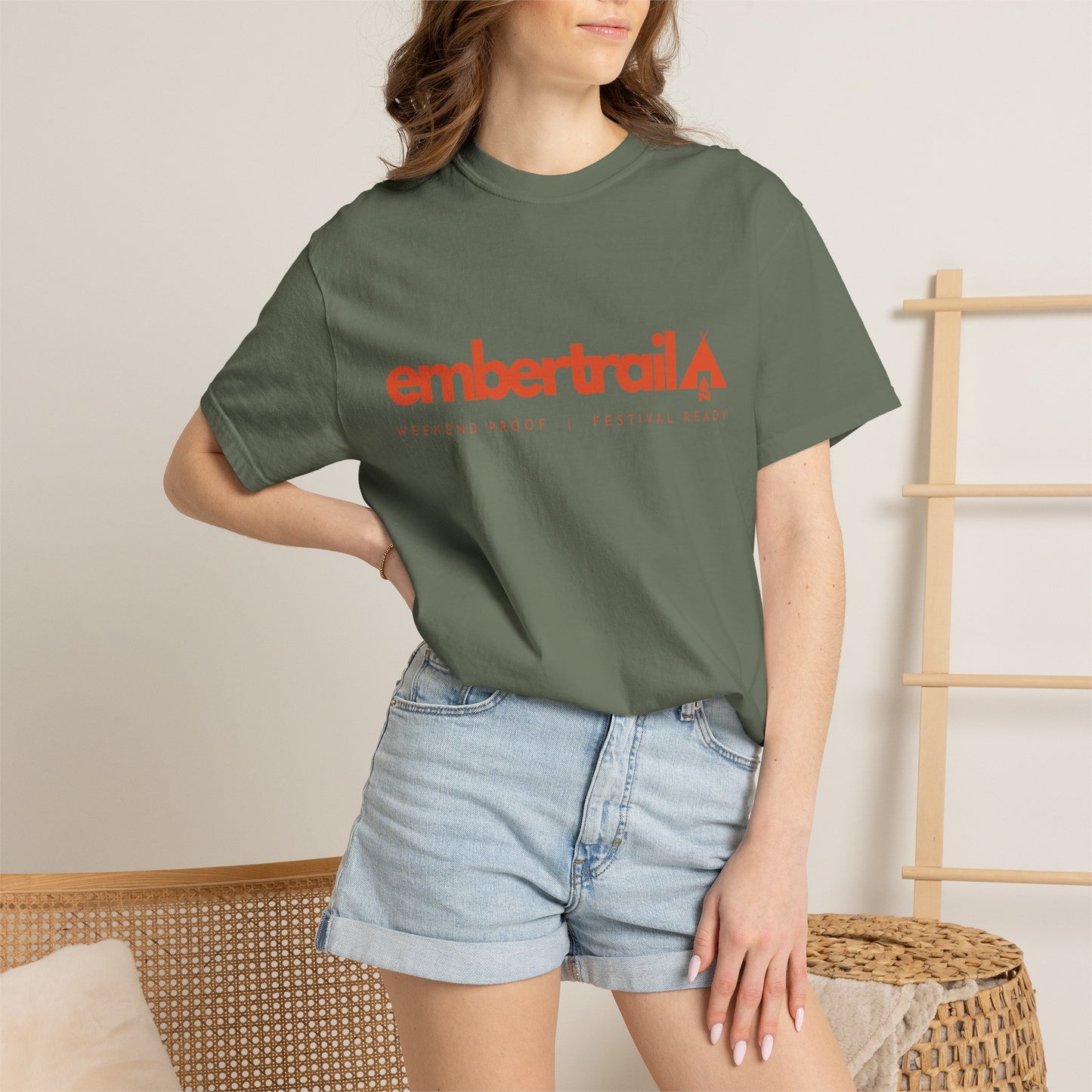 Embertrail Logo T-Shirt — Retro Festival Tee