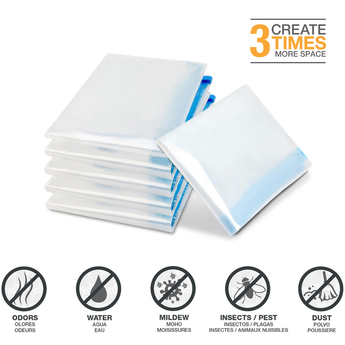 Compression Storage Travel Bags | Roll-Up Space Saver Bags for Travel & Home | The Ember Trail